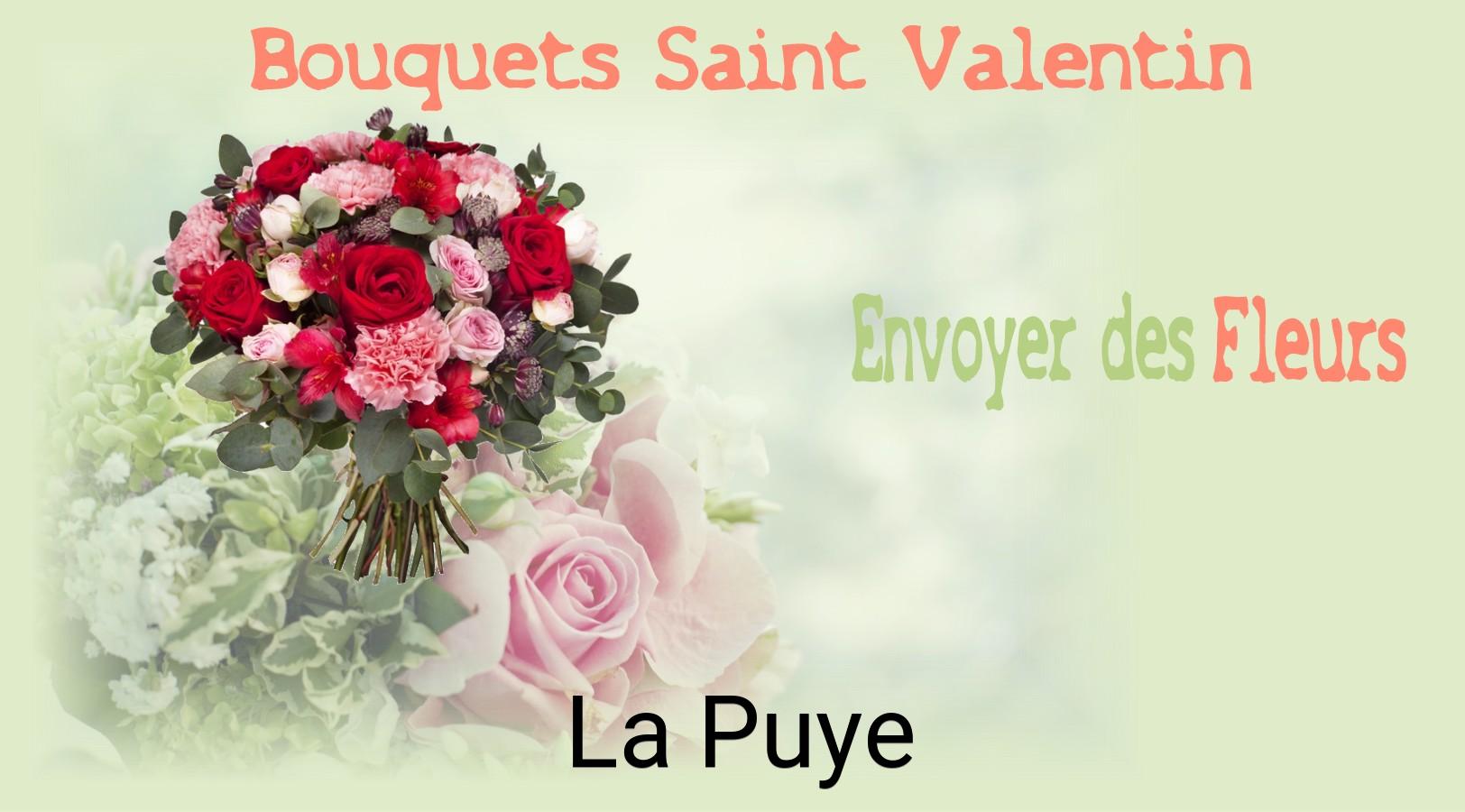 Roses de Saint-Valentin livrées à La Puye